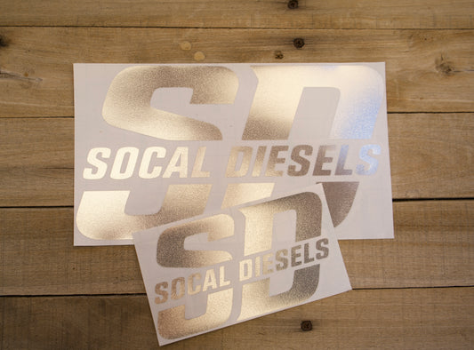 SoCal Diesels Window Stickers