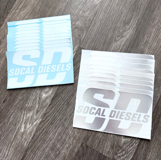 SoCal Diesels Window Sticker