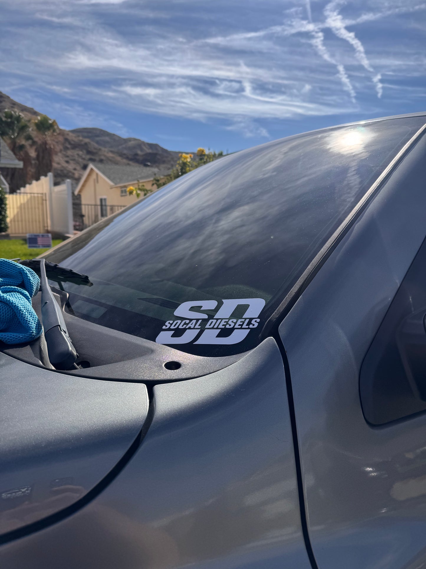 SoCal Diesels Window Sticker (SMALL)