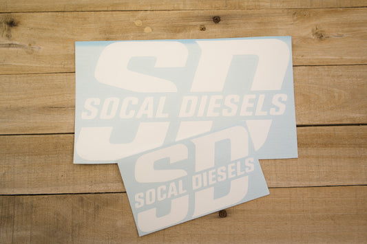 SoCal Diesels Window Stickers