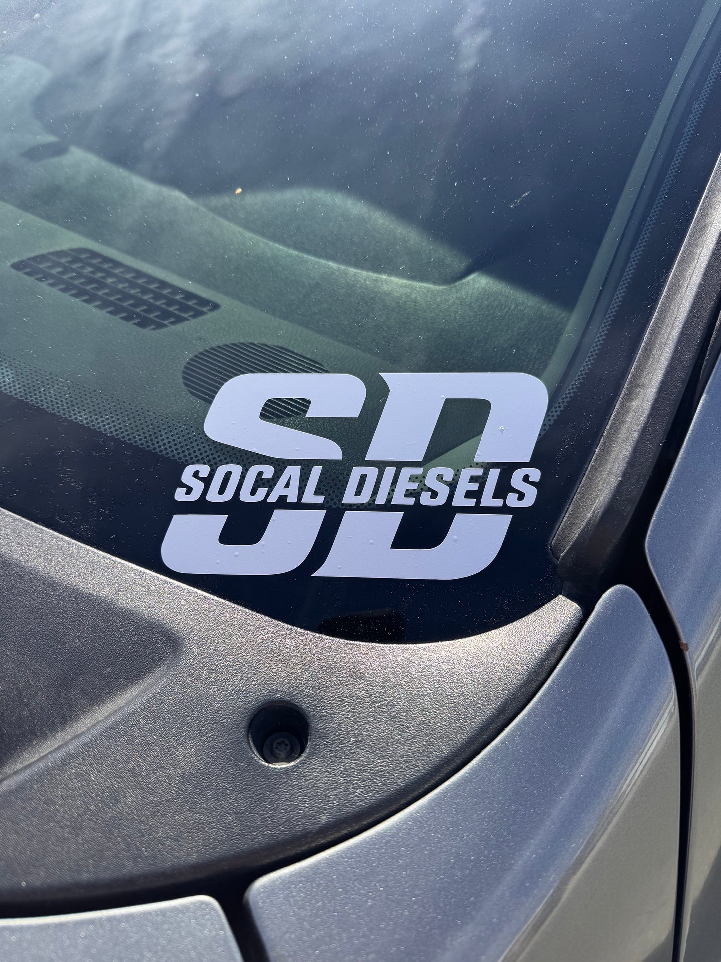 SoCal Diesels Window Sticker (SMALL)