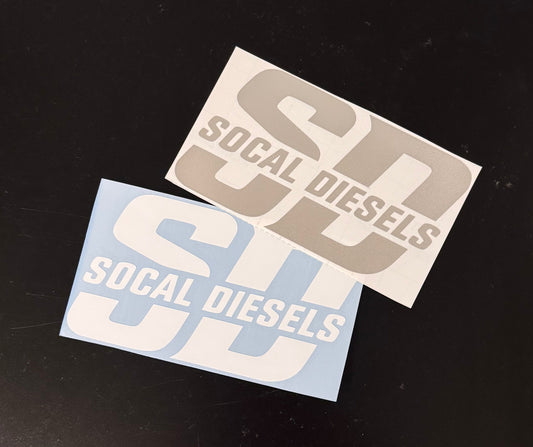 SoCal Diesels Window Sticker (SMALL)